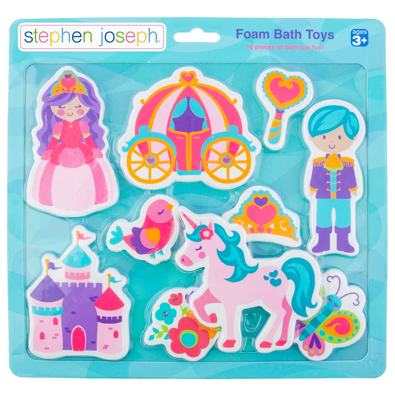 Stephen Joseph, Juego de juguetes de baño de espuma flotante