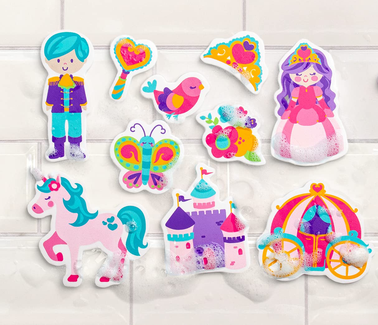 Stephen Joseph, Juego de juguetes de baño de espuma flotante