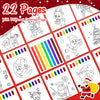 Libros de pintura con agua para colorear