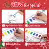 Libros de pintura con agua para colorear