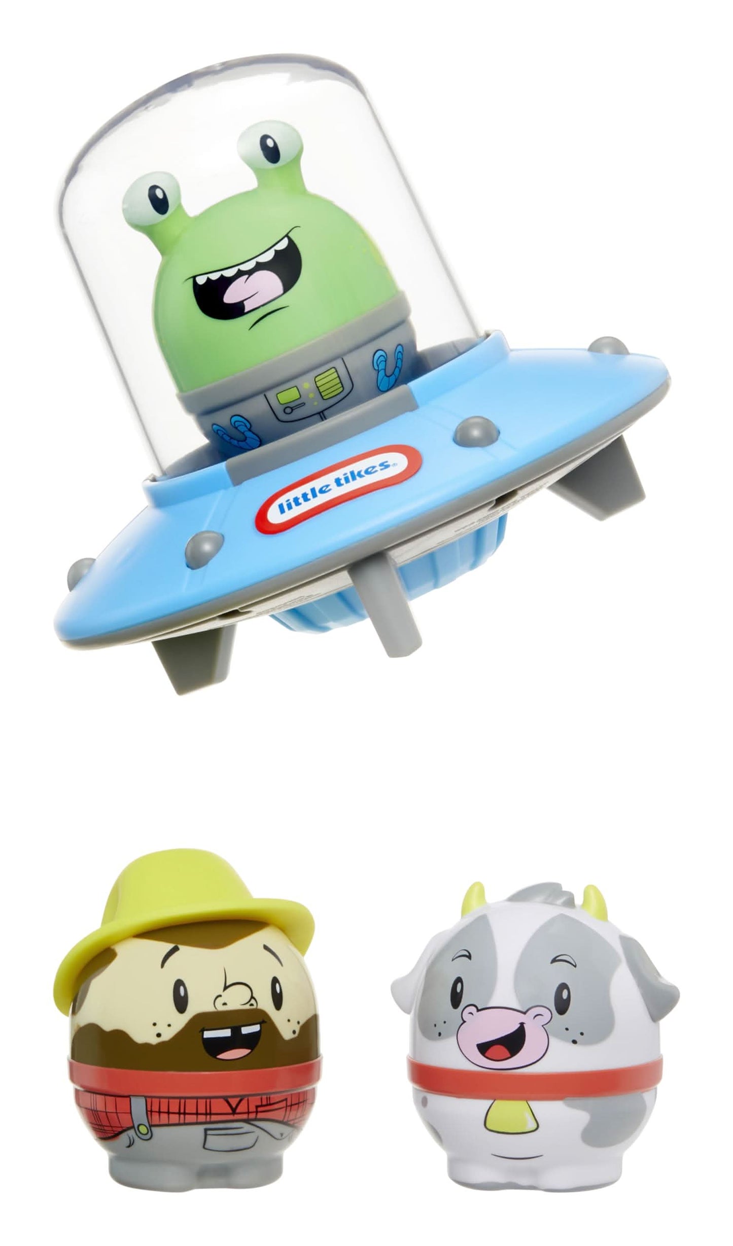 Little Tikes Toddle Tots Far Out Farm, juego para niños, nave espacial y 3 figuras