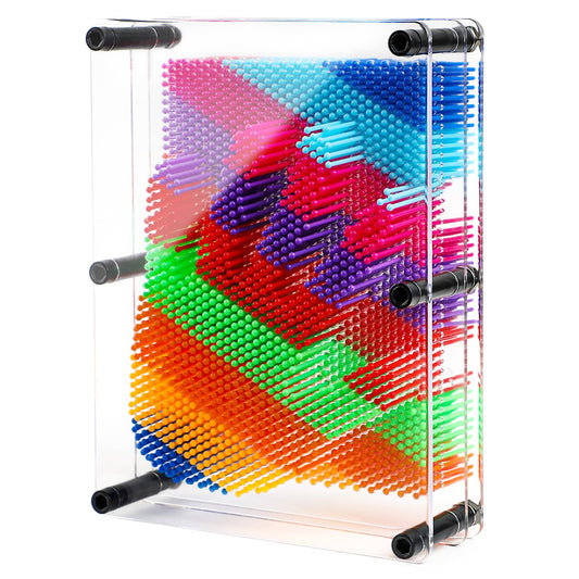 3d Pin Art. Juguete único de plástico, tablero artístico de pines