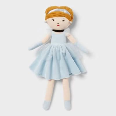 Muñeca Princesa Cenicienta , almohada infantil - Colección Disney de Pillowfort™