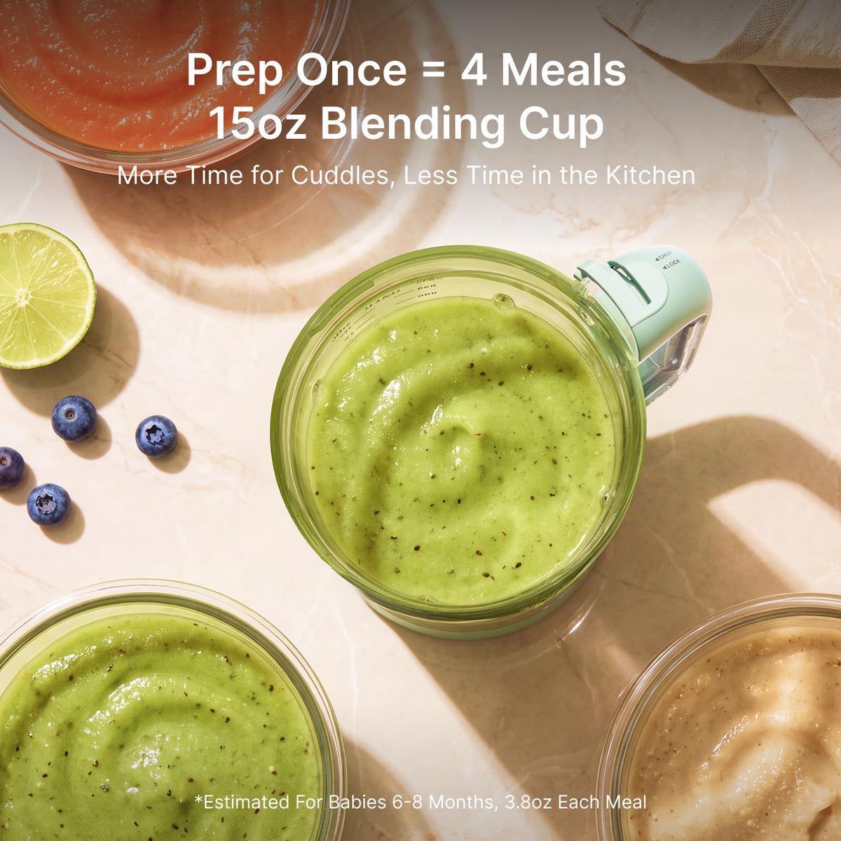 Momcozy AutoMeal Procesador de Alimentos para Bebés