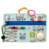 Cerrojos y pestillos Junta Montessori Green Busy Board Board