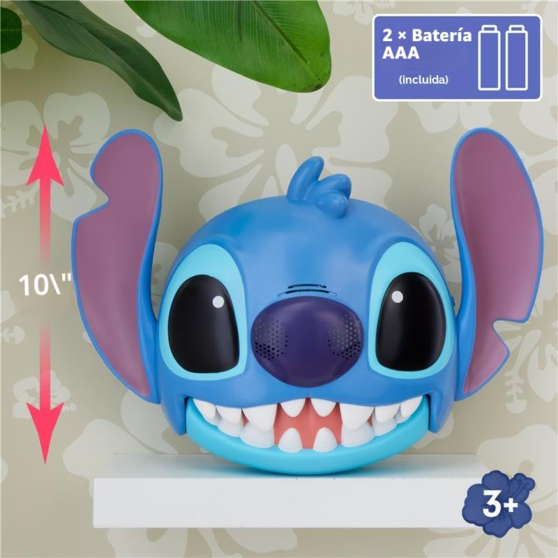 Máscara Parlante de Disney Stitch con Más de 25 Sonidos y Frases