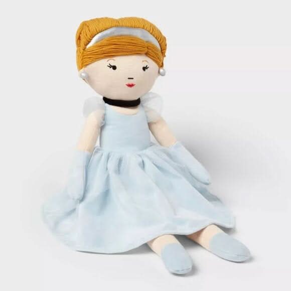 Muñeca Princesa Cenicienta , almohada infantil - Colección Disney de Pillowfort™