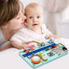 Cerrojos y pestillos Junta Montessori Green Busy Board Board