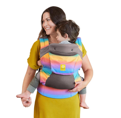 LÍLLÉbaby - Transportador ergonómico 3 en 1 para niños pequeños con soporte lumbar y malla transpirable (25-60 libras)