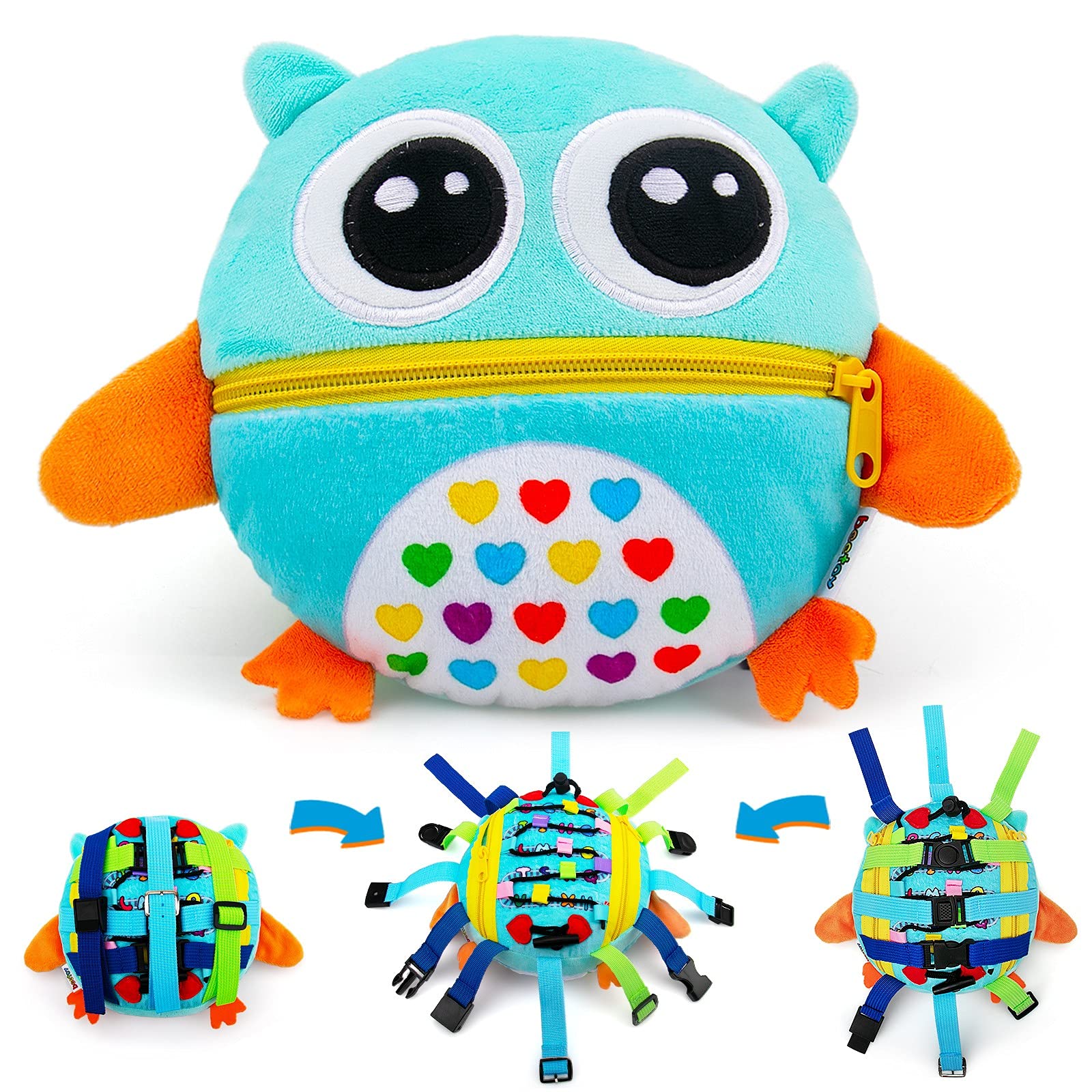 Almohada con hebilla sensorial Beetoy