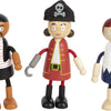 Muñecas Dobladoras de Madera Pirata