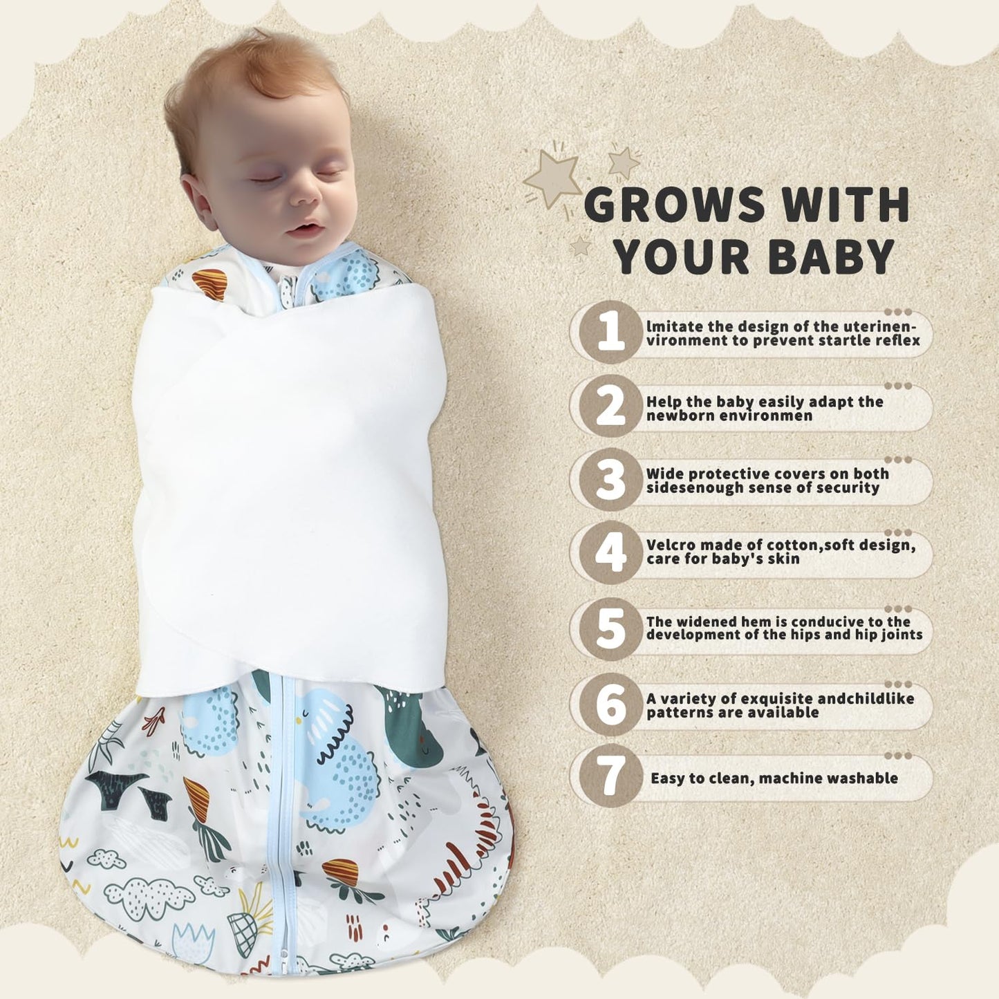 GUNTAIL Saco de Dormir 6-12 meses