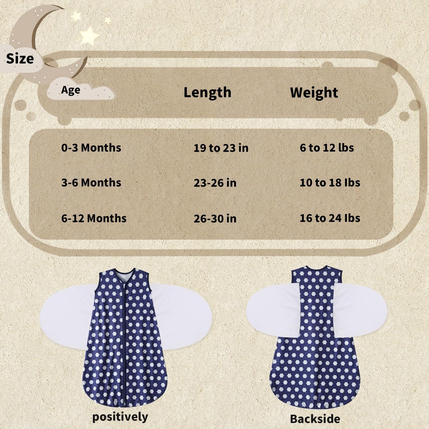 GUNTAIL Saco de Dormir 6-12 meses