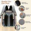 Mochila para bolsa de pañales, gris