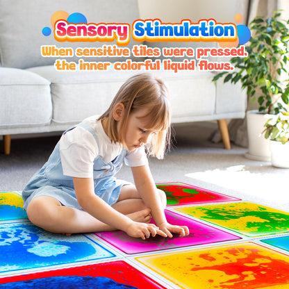 Azulejos de Suelo Sensoriales: Tapetes de Juego Líquidos