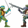 Teenage Mutant Ninja Turtles Leo vs. Rocksteady 2 Pack