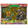 Teenage Mutant Ninja Turtles Leo vs. Rocksteady 2 Pack