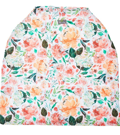 Itzy Ritzy Funda para asiento de coche de lactancia 4 en 1, floral