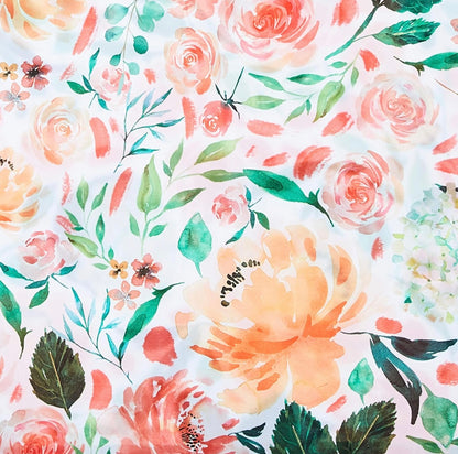 Itzy Ritzy Funda para asiento de coche de lactancia 4 en 1, floral