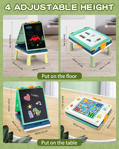 Elovien caballete de mesa para niños pequeños