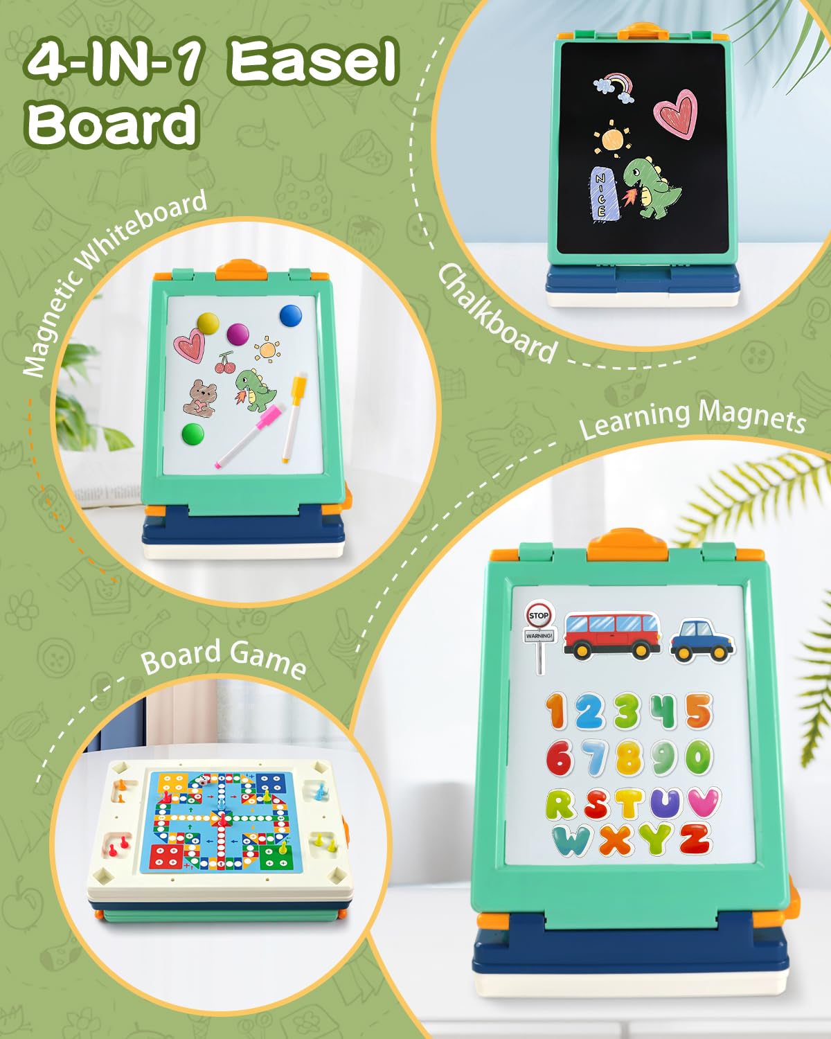Elovien caballete de mesa para niños pequeños