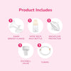 Spectra - Kit de accesorios de extractor de leche materna premium con biberón- 28mm