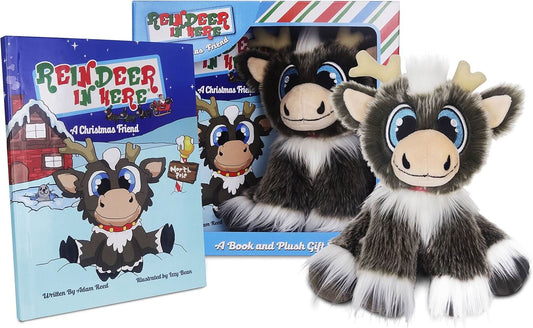 Reno aquí (libro y peluche): Un amigo de Navidad - una tradición simplemente mágica