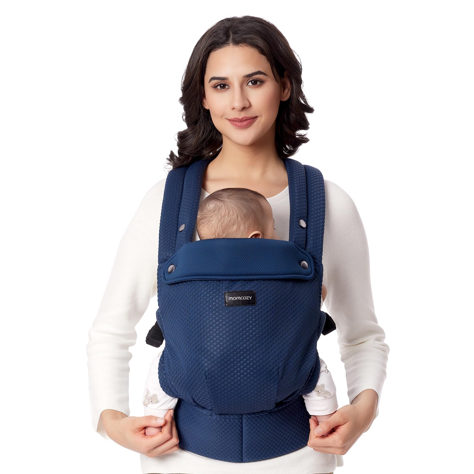 Portabebés Momcozy de malla transpirable, ergonómico y ligero