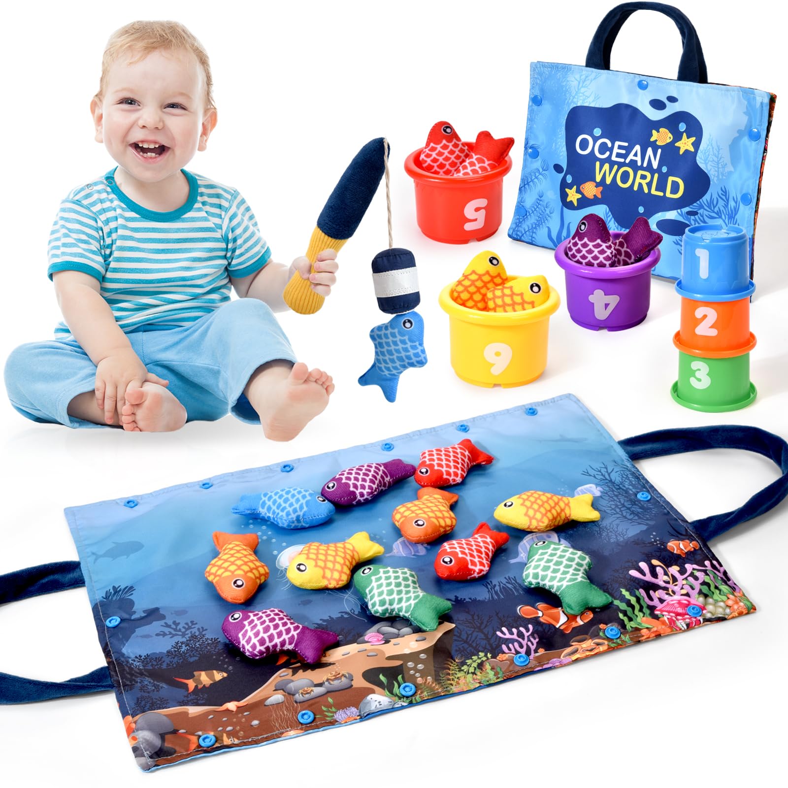 Juego de pesca para niños