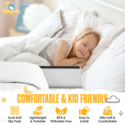 Sleepah Barrera de cama para niños (2 bumpers)
