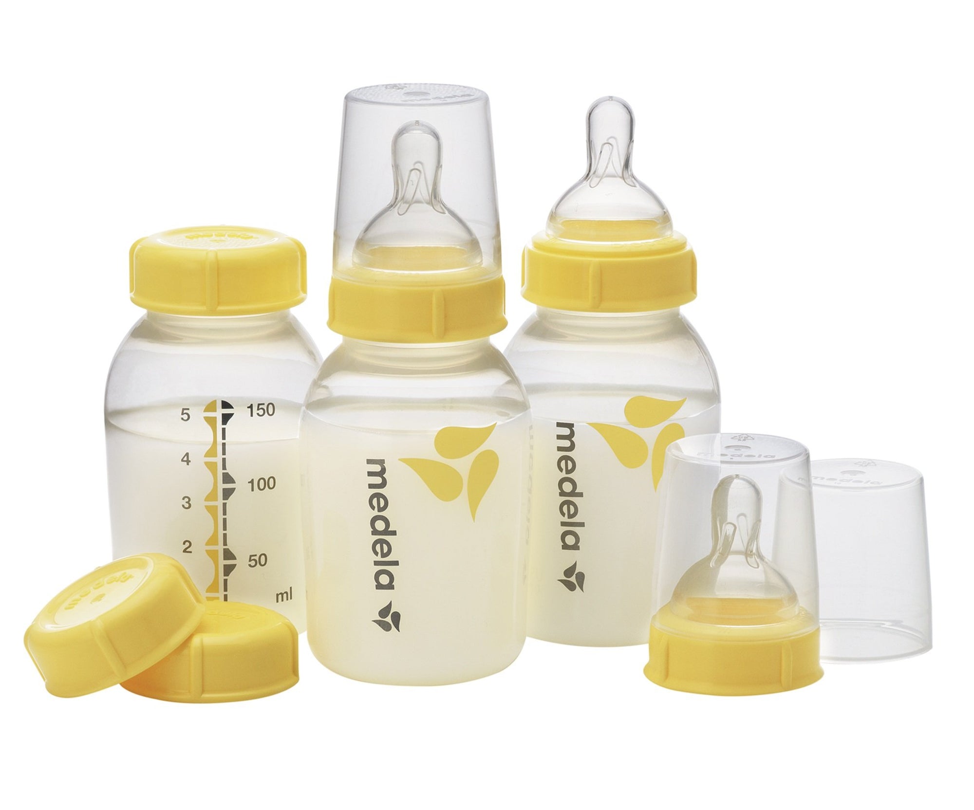 Conjunto de botella Medela para leche materna