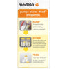 Conjunto de botella Medela para leche materna