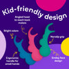 BURSTkids Flossables Hilo dental para niños, 90 piezas