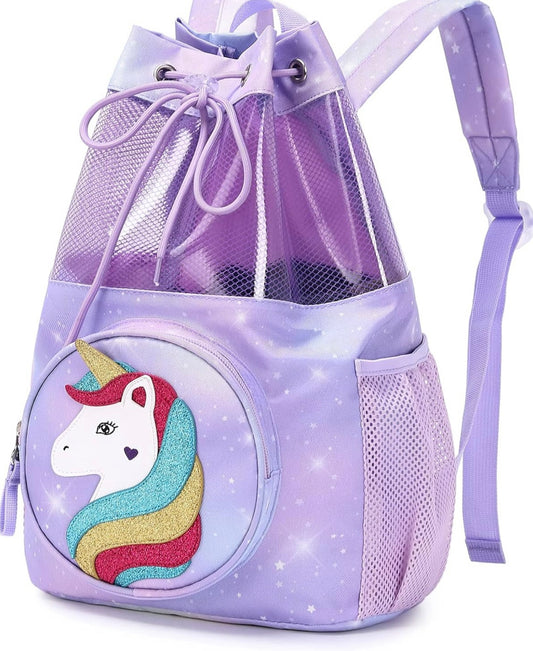 Mygreen Bolsa de gimnasio con cordón para niños pequeños