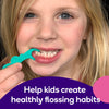 BURSTkids Flossables Hilo dental para niños, 90 piezas