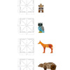 MAGNA-TILES Animales del bosque - Juego de construcción magnética de 25 piezas