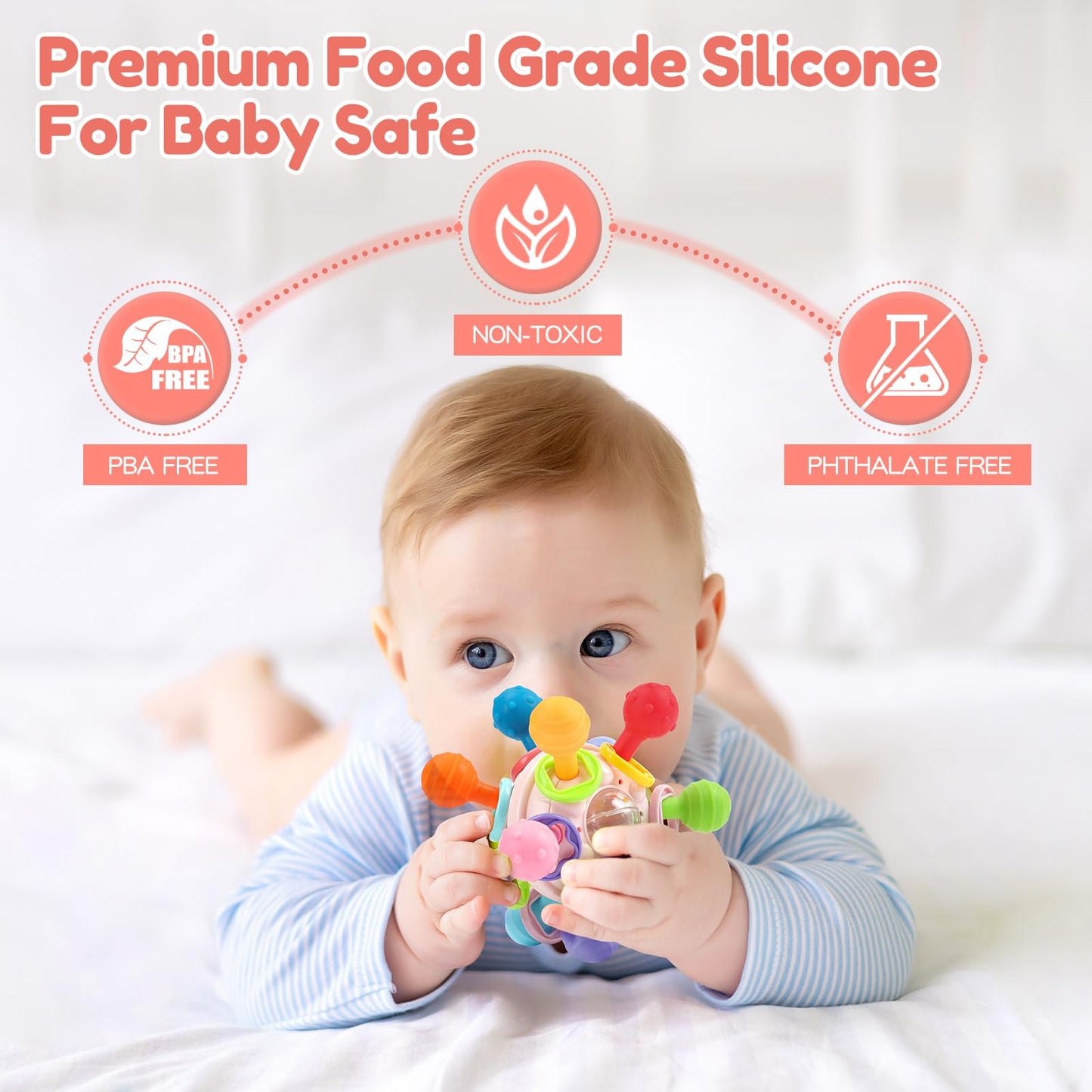 Juguetes para la dentición del bebé