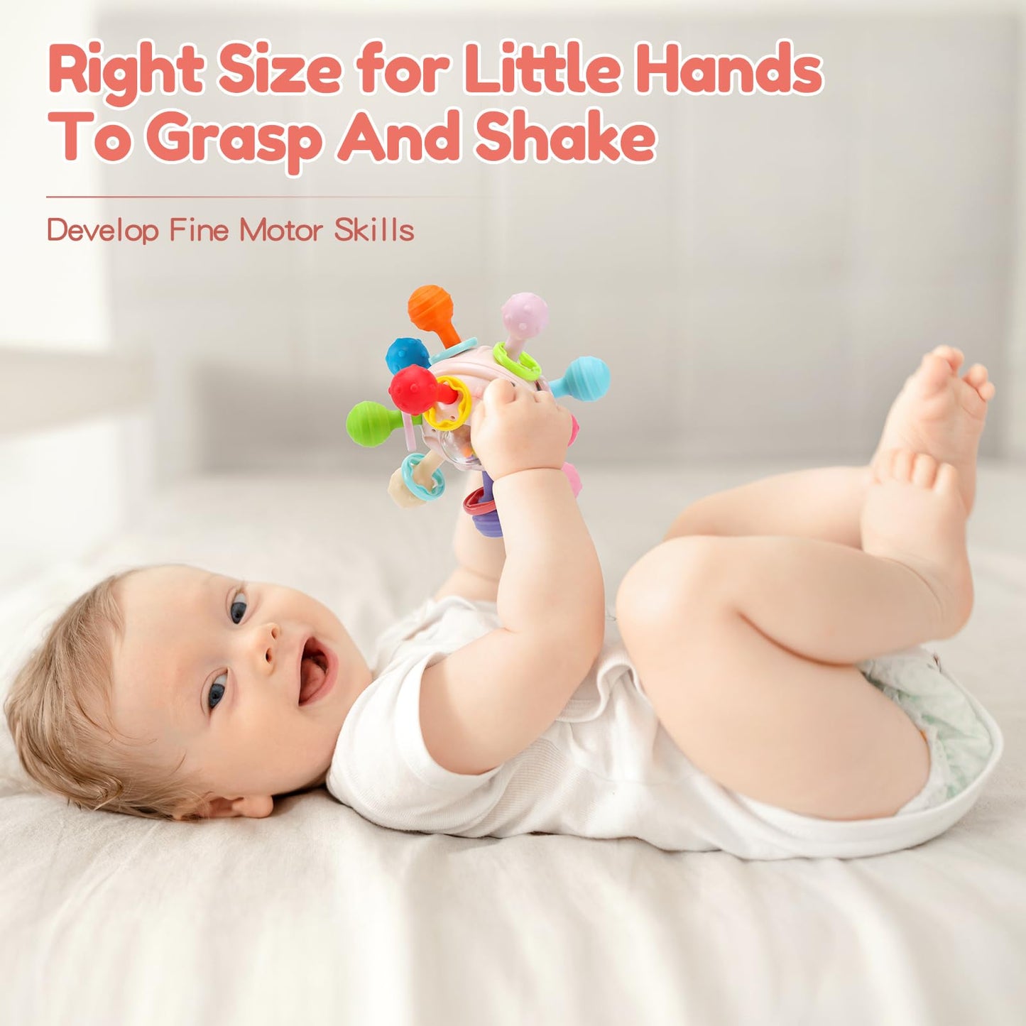 Juguetes para la dentición del bebé