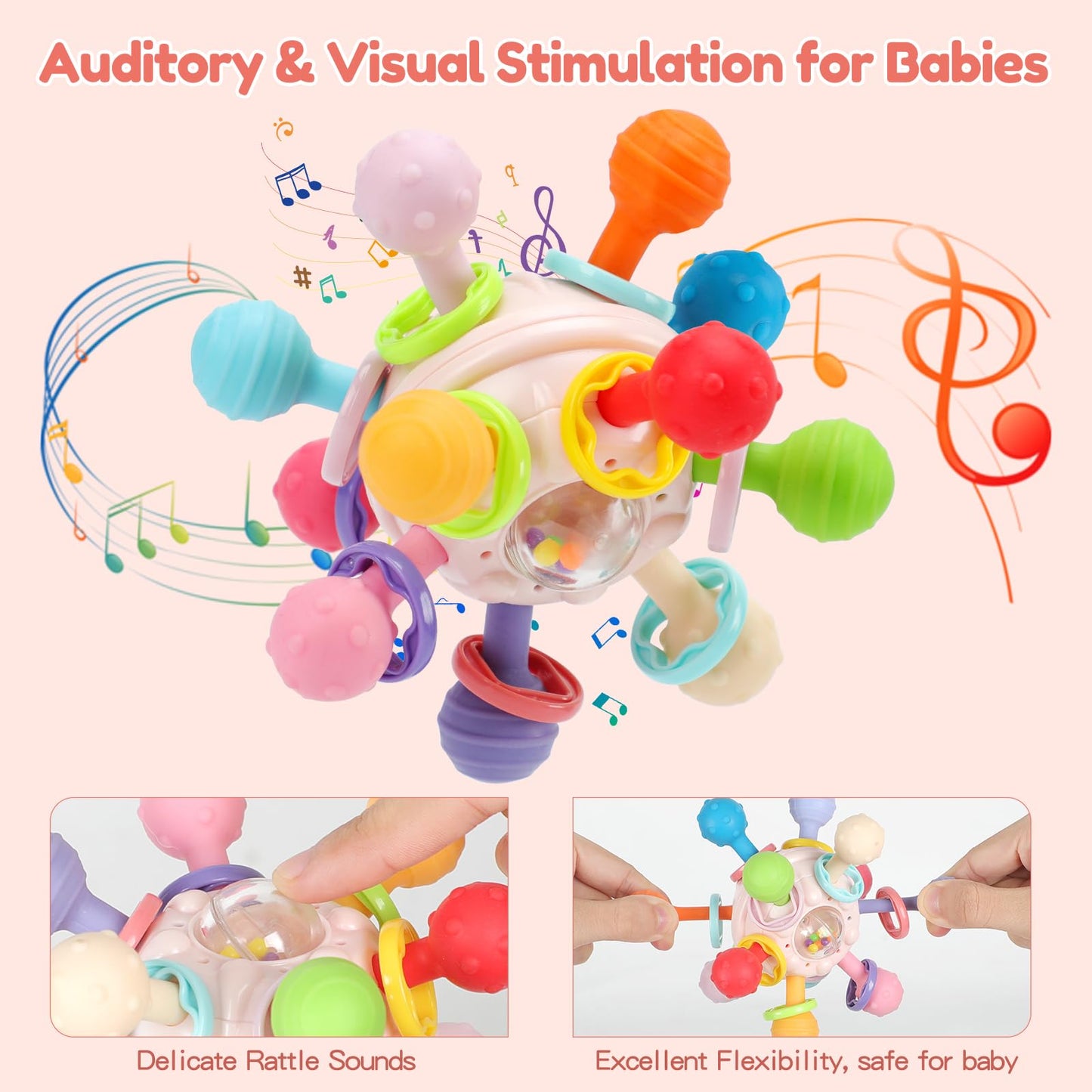 Juguetes para la dentición del bebé