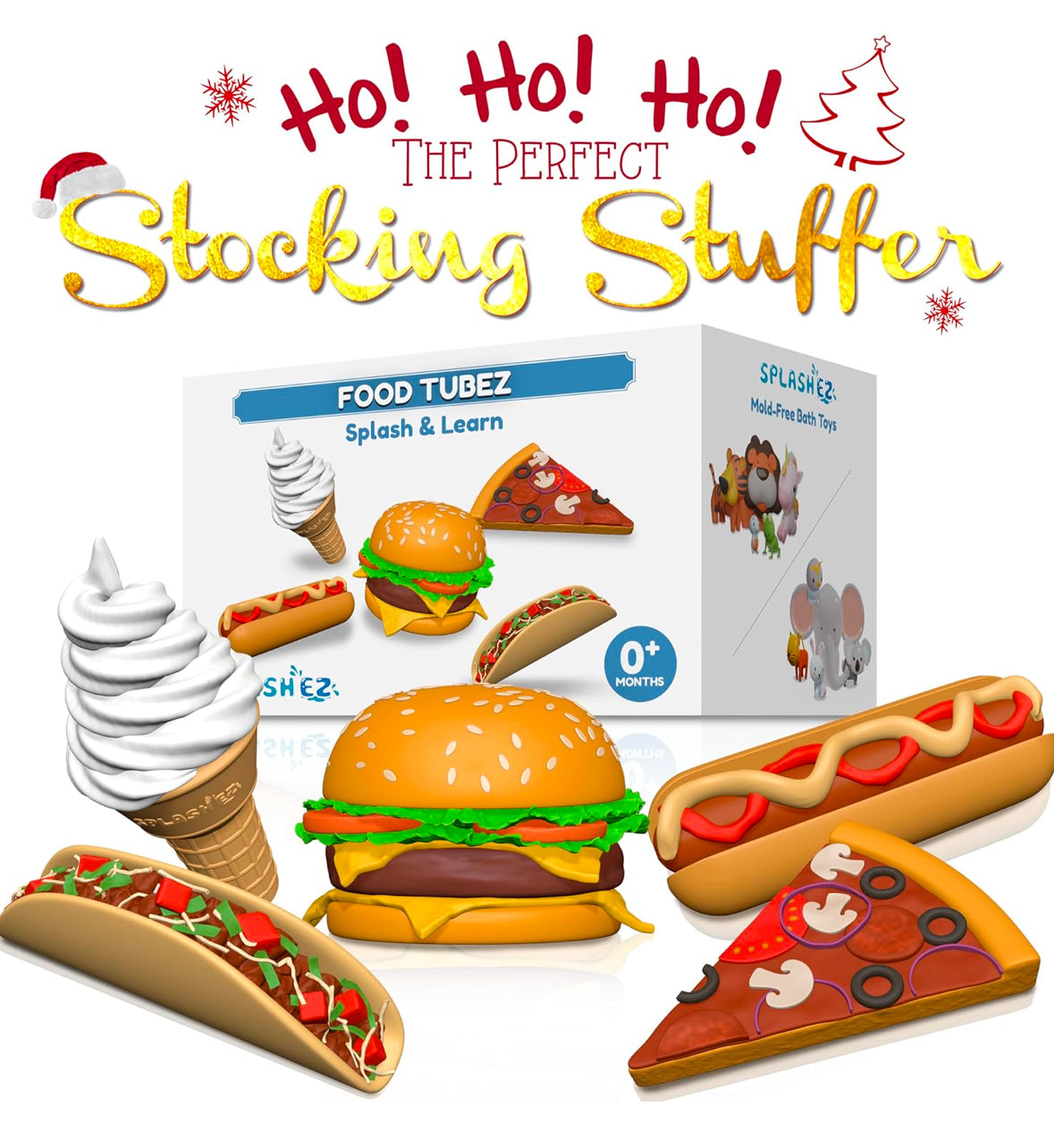 SplashEZ Juguetes de baño sin moho