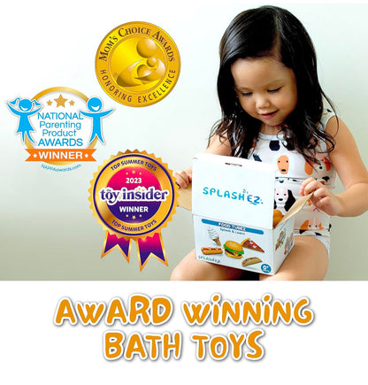 SplashEZ Juguetes de baño sin moho