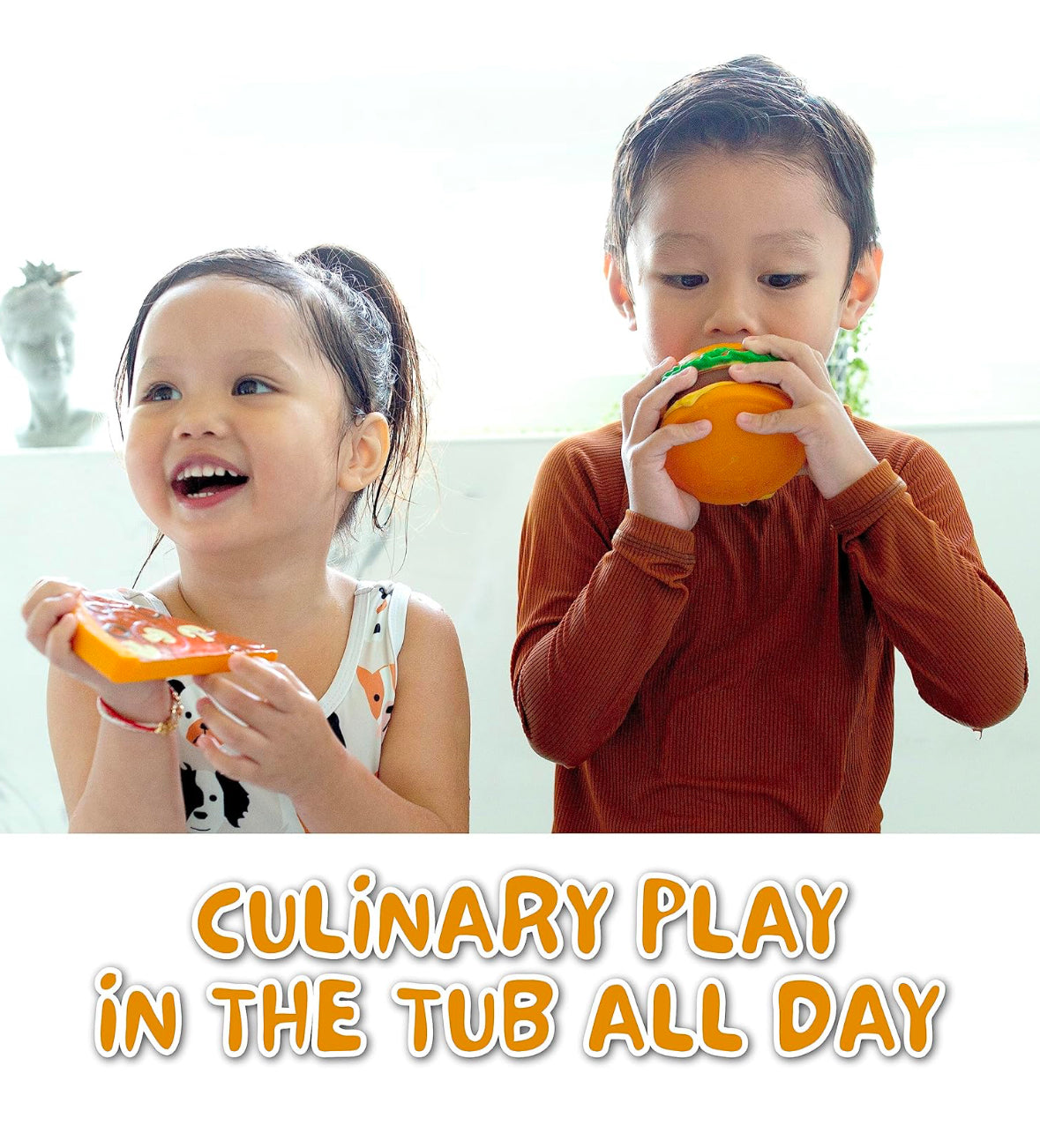 SplashEZ Juguetes de baño sin moho