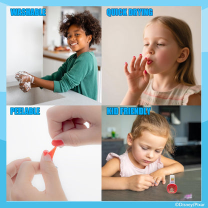 Disney Pixar Toy Story - Juego de 17 esmaltes de uñas pelables a base de agua