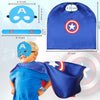Juego de 5 capas de superhéroe y pulseras para niños