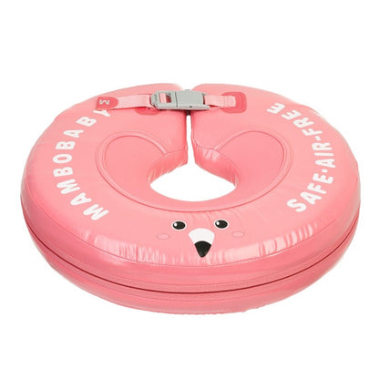 Mambobaby Flotador Aro de cuello para bebés de 0-12 m – rosado