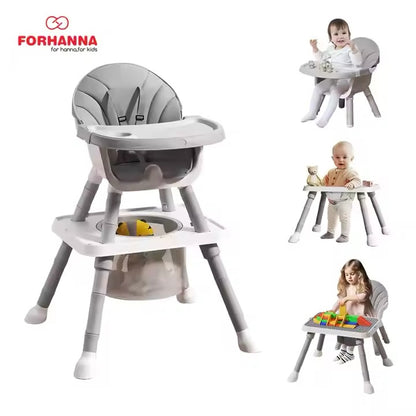 Silla Alta Multifuncional 7 en 1 para Bebés y Niños