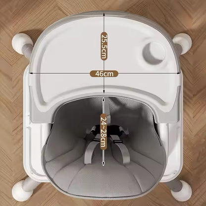 Silla Alta Multifuncional 7 en 1 para Bebés y Niños
