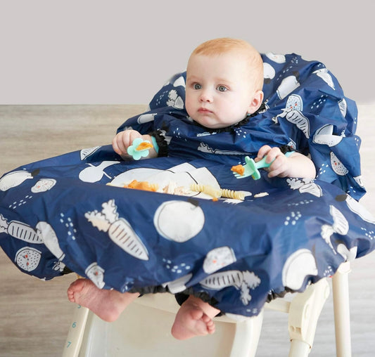 Grabease Babero impermeable para bebés, 6-24 meses