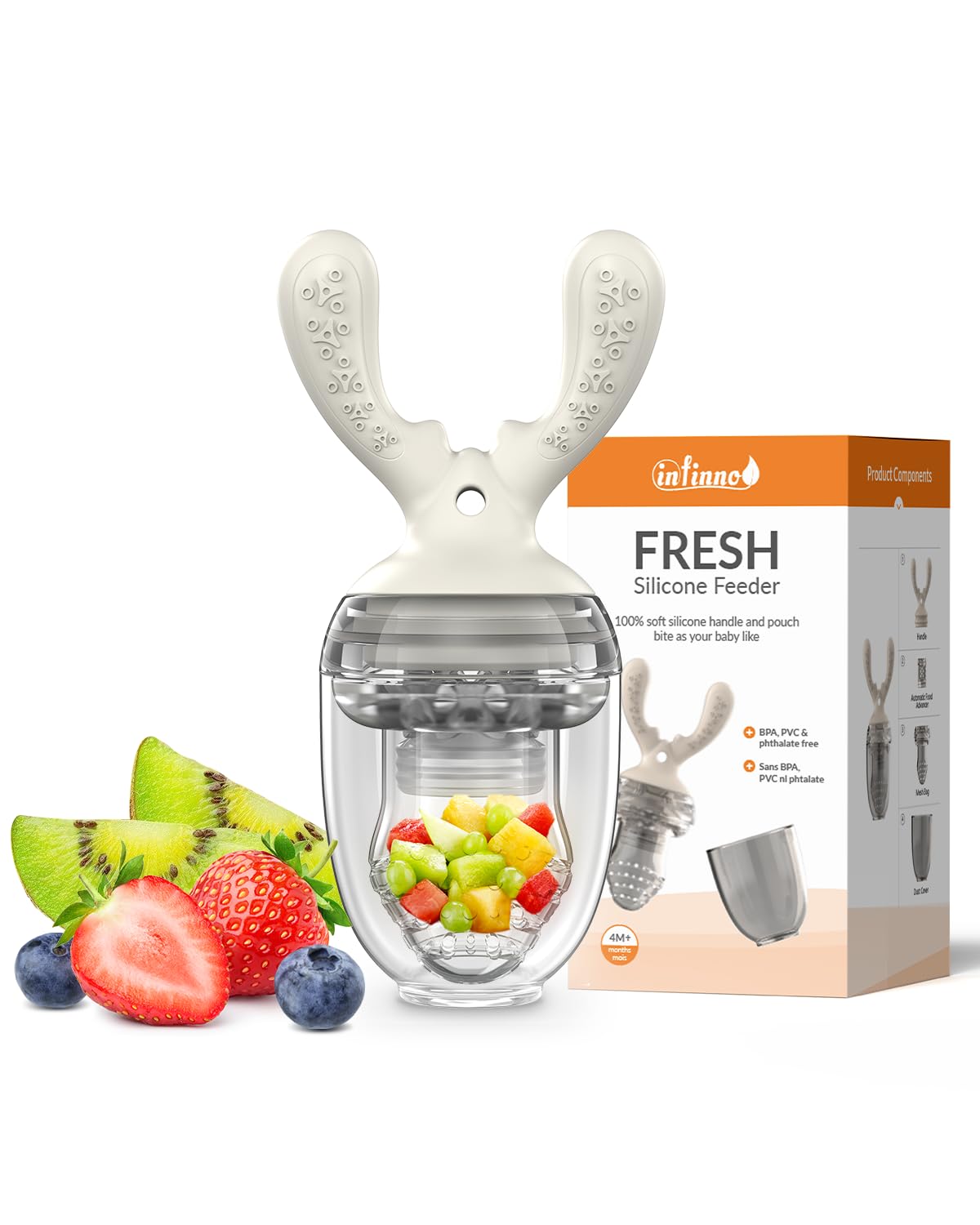 Comedero de frutas Infinno Baby para bebés