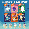 Halloween Stickers- 36 hojas